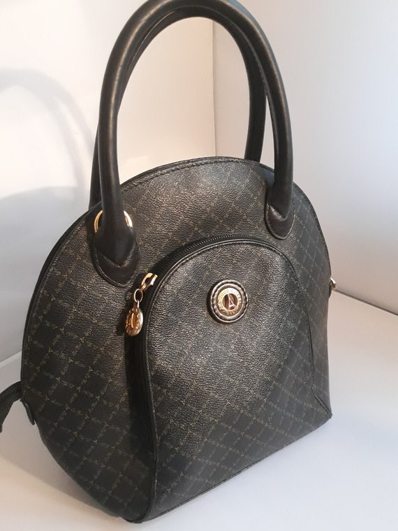 La Tour Eiffelparis Bowler Shape Handbag Paris Leather Etsy La Tour Eiffelparis Bowler Shape Handbag Paris Leather Etsy