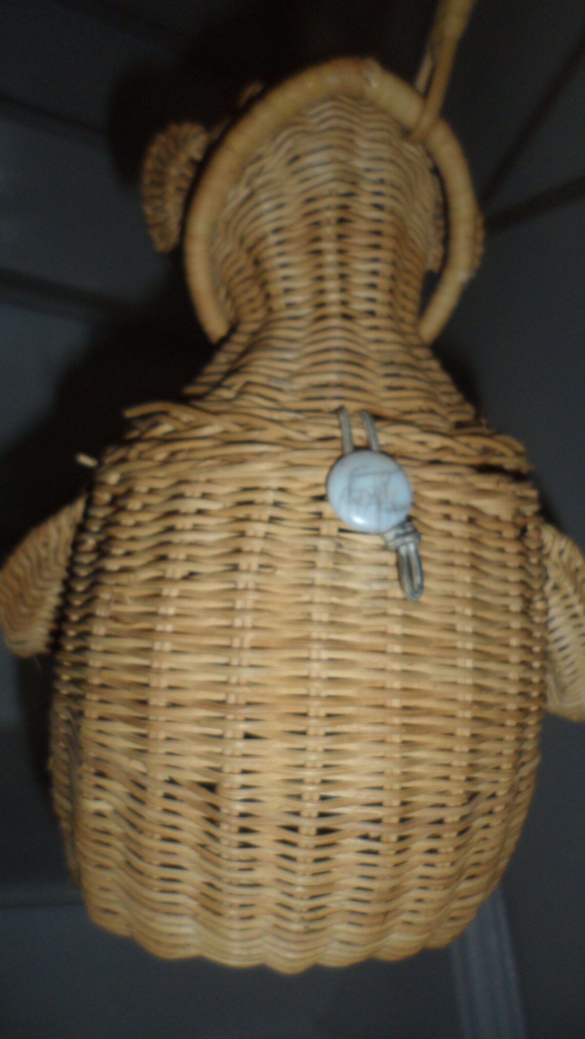 1950s monkey purse wicker figural purse funky little monkey Etsy