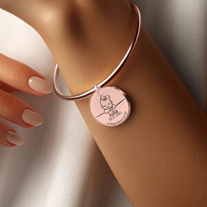 Personalized Baby Birth Details Rose Gold Bangle, New Child Bangle, Custom Baby Bangle, Birth Announcement Bangle, Silver New mom jewelery