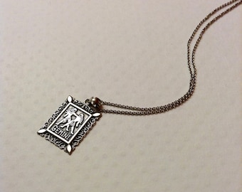 Collar Zodiac Gemini en Plata de Ley