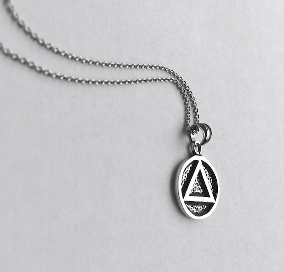 Aa triangle necklace discount