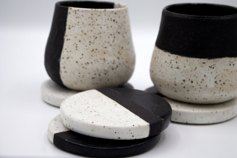 Speckled Ebony Coasters image 1