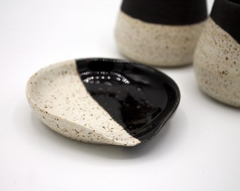 Speckled Ebony Spoon Rest