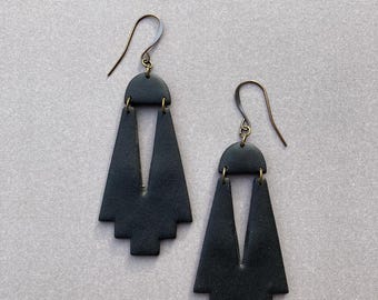 Geo Dangles - Black