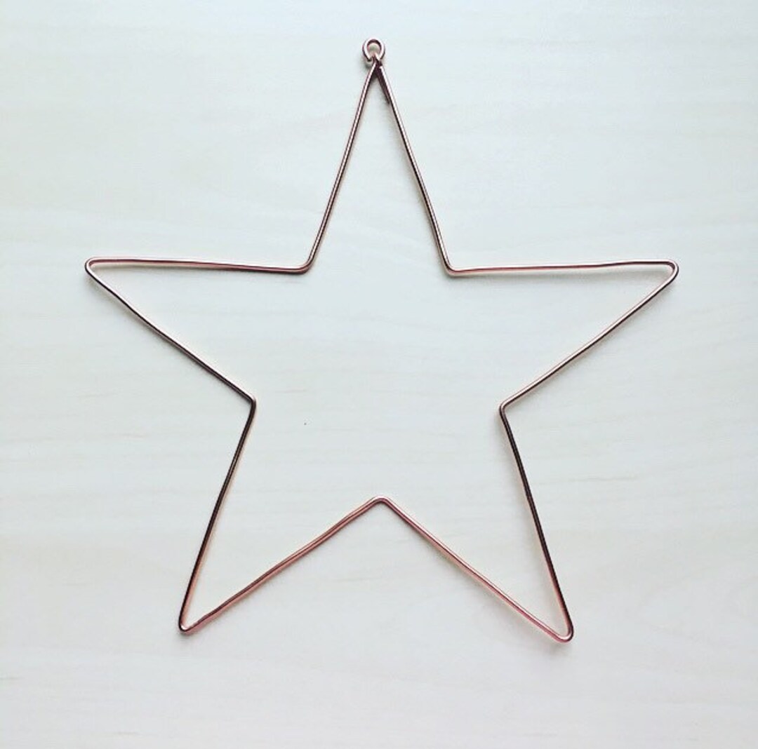 Handmade Rose Gold Star, Bedroom, Kitchen, Gift, Party, Valentine ...