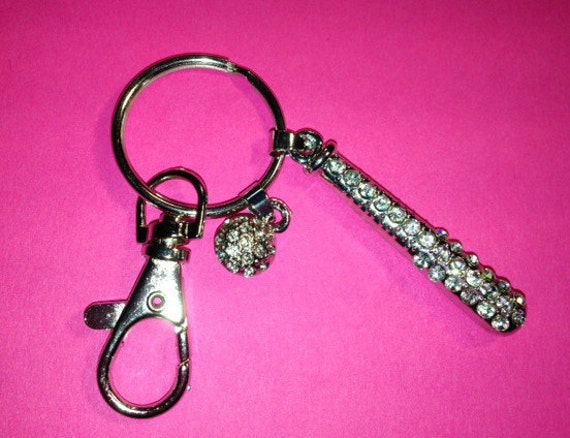 Megaphone Charm Bling Crystal Rhinestone Keychain Bag Charm With Lobster Clasp Keychains Lanyards Accessories Nhomkinhhoapho Com