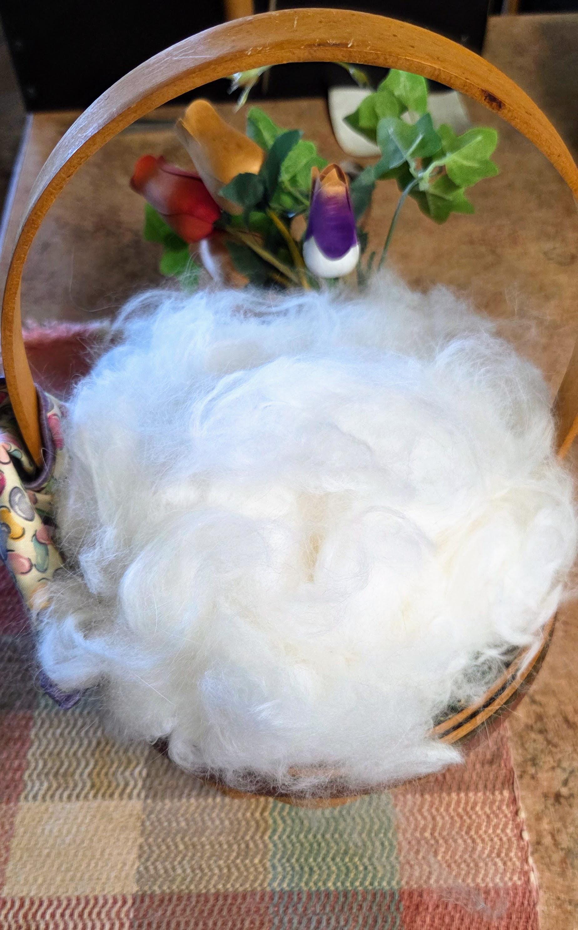 Angora Rabbit Fiber Projects Angora Rabbit Felting Fiber – Natural Colors – English, French, Satin ...