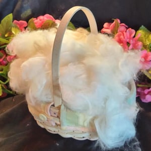 Angora Rabbit Felting Fiber – Natural Colors – English, French, Satin, and Giant – 2–3&quot; Staple – 1 Oz. - Perfect for Spinning & Felting
