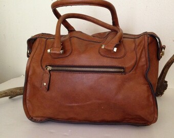 Leather Overnight Case by London Fog