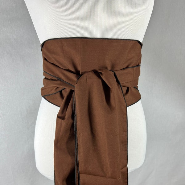 Brown Sash Etsy
