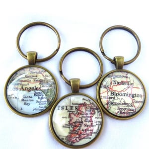 Bronze Keychain Personalized Father&#39;s Day Gift Custom Anniversary Husband & Grandpa Gift Unique Men’s Keepsake, 8th Anniversary Gift for Him