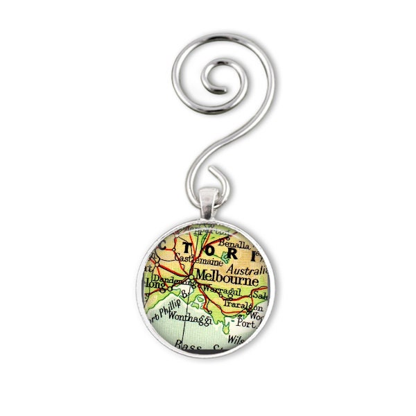 Melbourne Australia Keychain Anniversary Keychain Couples Etsy