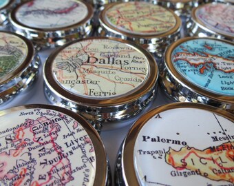Pill case, decorative pill box, sister in law gift, pill box for purse, custom nurse gift, personalized pill box, mother in law gift