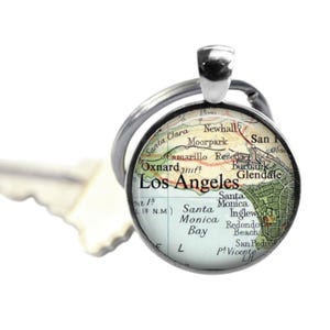 California Ornament Los Angeles, Santa Monica, Redondo Beach, California Personalized Ornaments, man gift, gifts under 20, San Diego