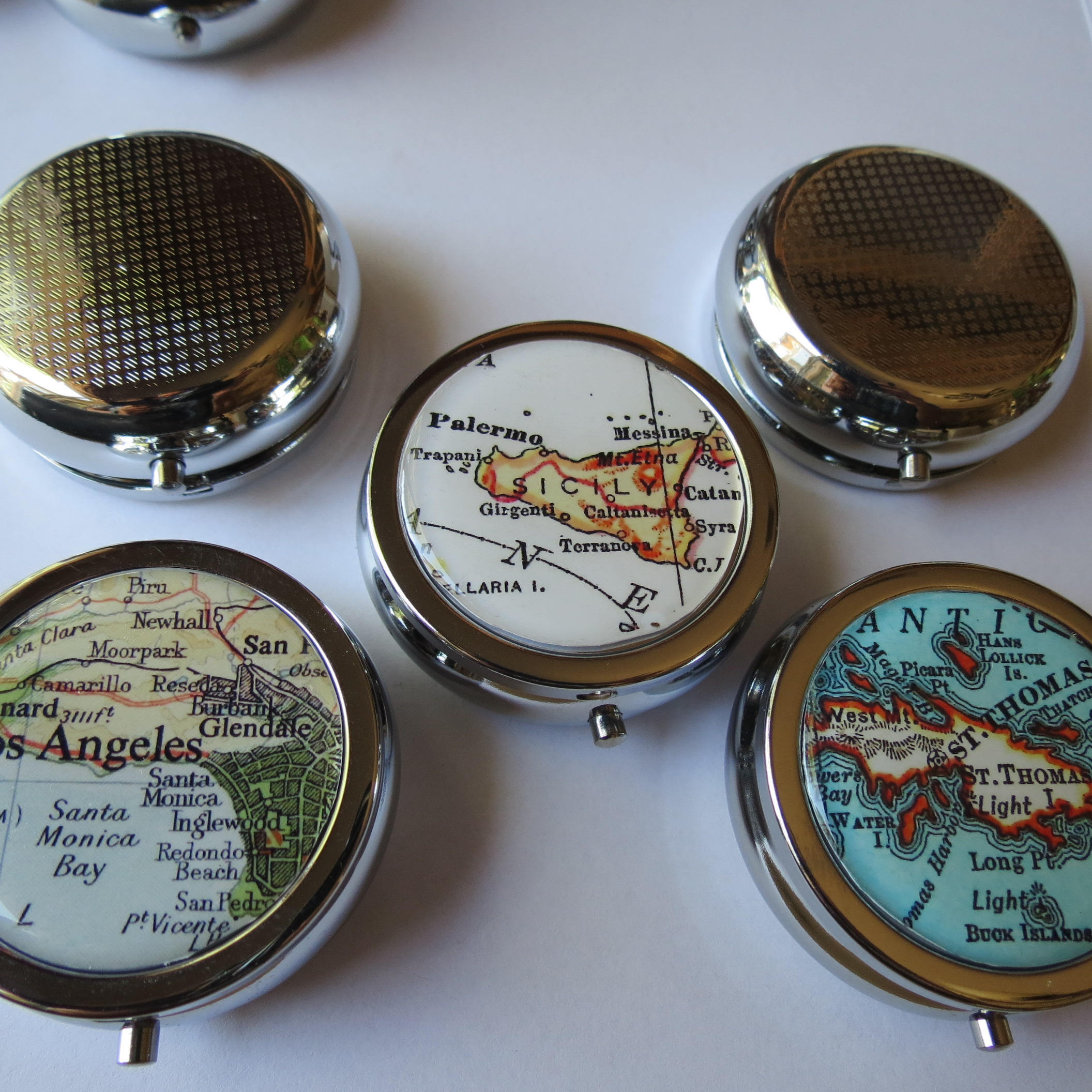 Maui Pill Boxes Small Maui Hawaii Gift Idea Food Pantry Etsy