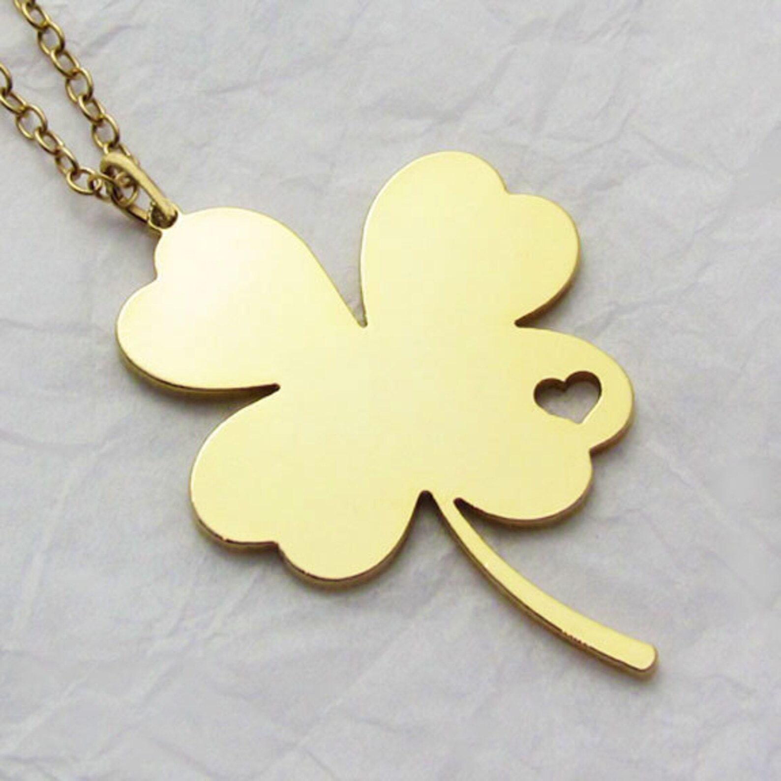 Four-Leaf Clover Necklace main image 1
