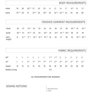 BLAKE pdf Sewing Pattern Girls/Tween sizes 6 14 image 4