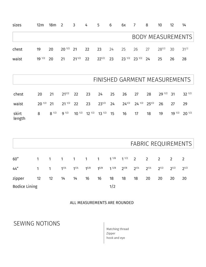 BLAKE Pdf Sewing Pattern Girls/tween Sizes 6 14 Etsy