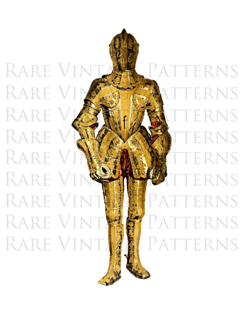 Printable French Medieval Knights Armour Illustration - Etsy Ireland