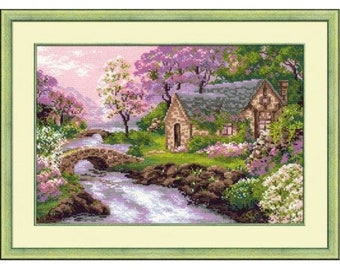 Counted Cross Stitch Kit RIOLIS 1656 Spring/" /"Country house