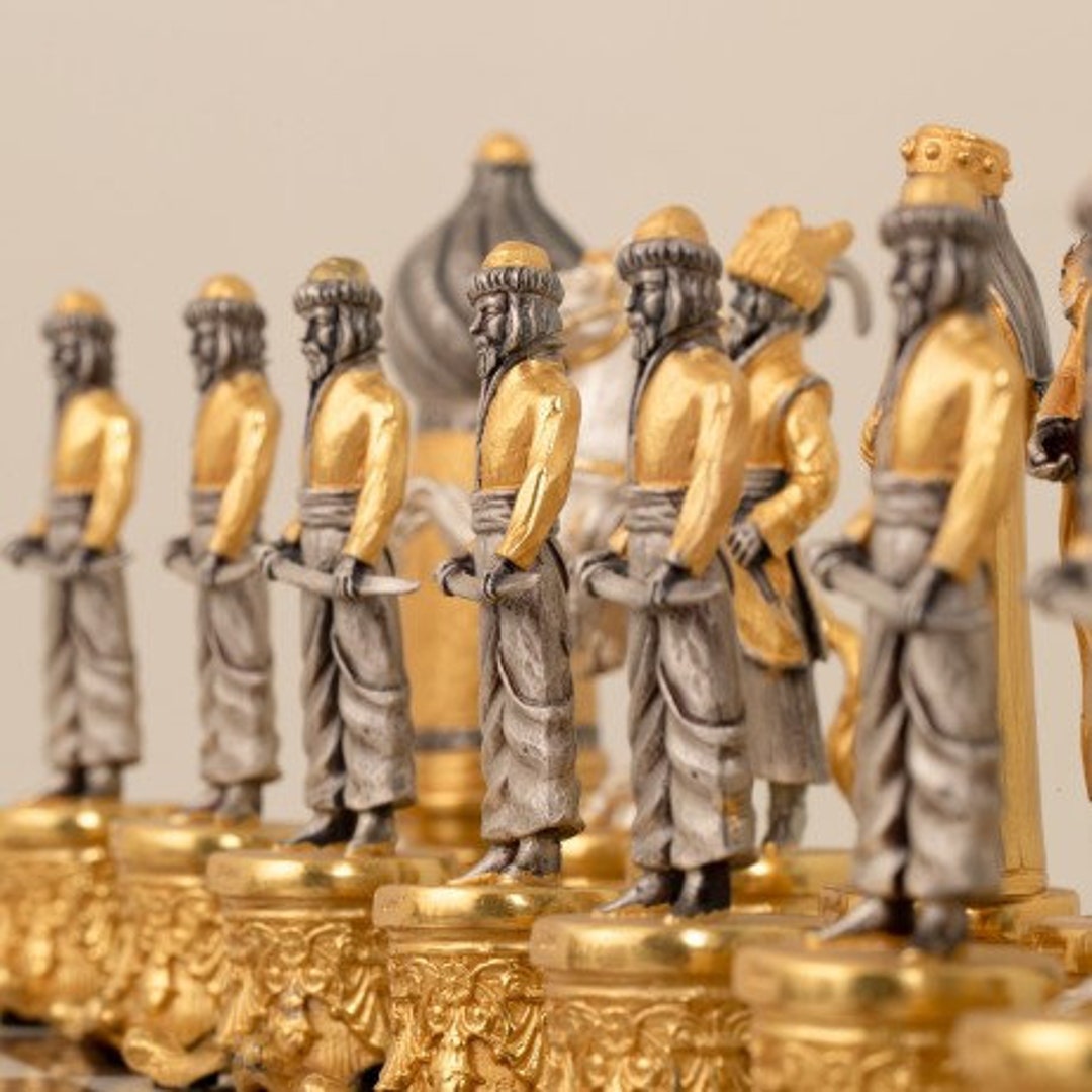 Cossacks Vs Mongols: Ultra Luxurious Limited Edition Chess Set - Etsy