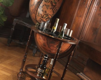 Bar-Globe MINERVA Handmade Quality & Luxury From Italy