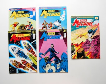 Comic Books by Comico "Justice Machine"