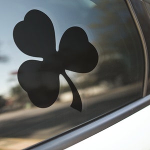 Irish Shamrock Vinyl Sticker: Car, Laptop, Wall Decal