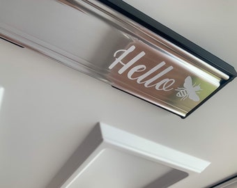 Hello Bumble Bee Brievenbus Deur Decor Huis Sticker Label