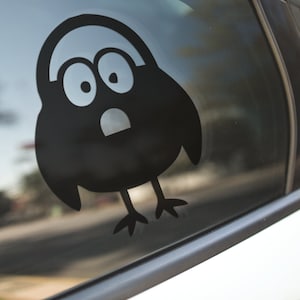 Autocollant Oiseau Cartoon-Vinyle Wall Sticker-Autocollant De Voiture Decal-Car Decal-Ordinateur Portable Autocollant-