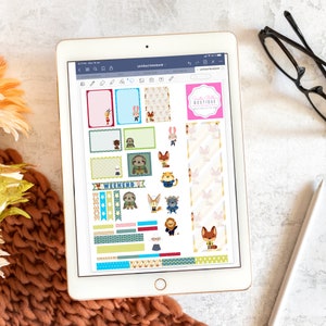 Zoo Friends Digital Stickers\PDF