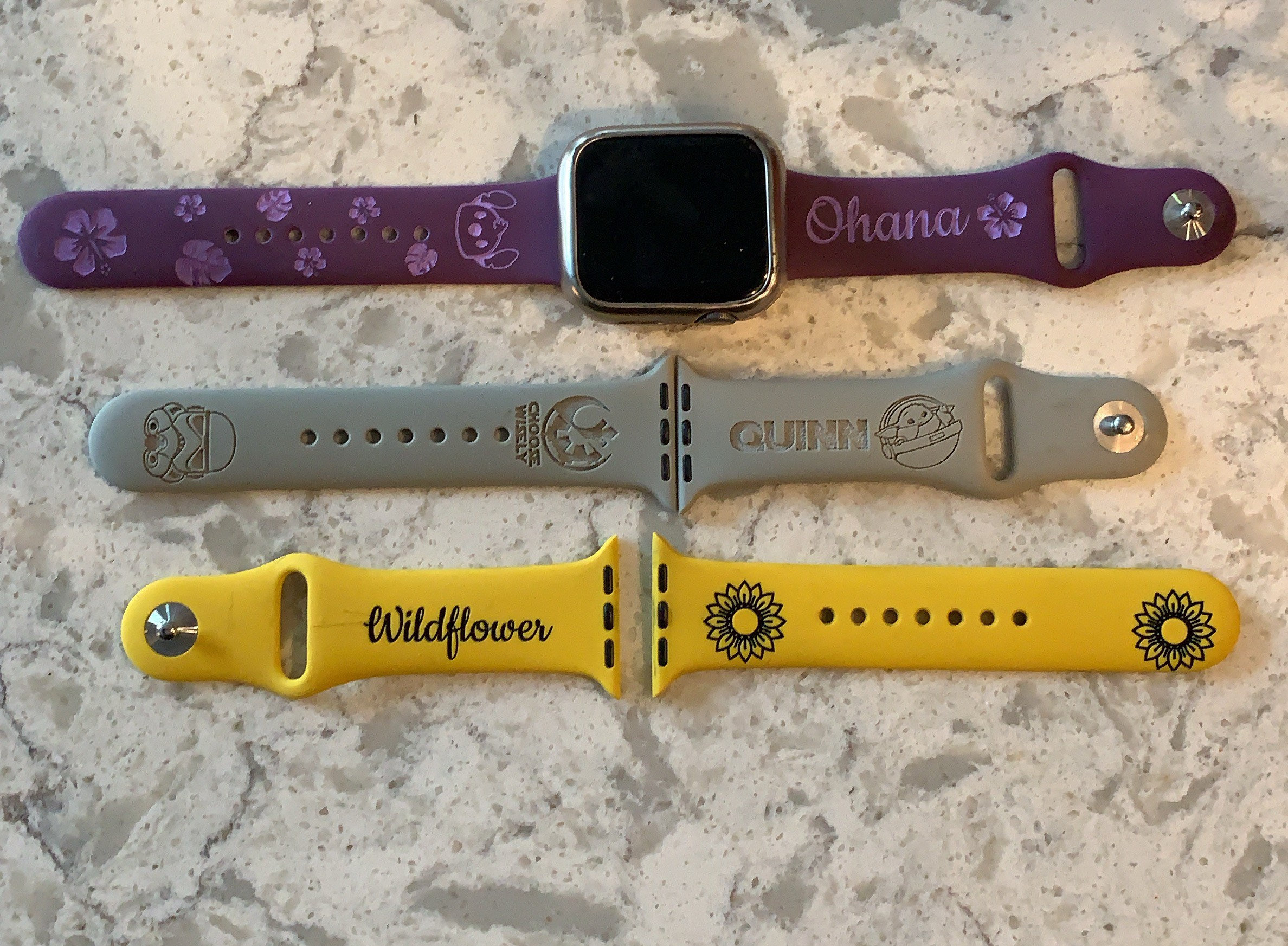 Custom Engraved Apple Watch Bands Etsy