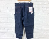 Size 37x27 Vintage Women s 1950s 1960s NOS Anvil Brand Sanforized Denim J nettes Jeans