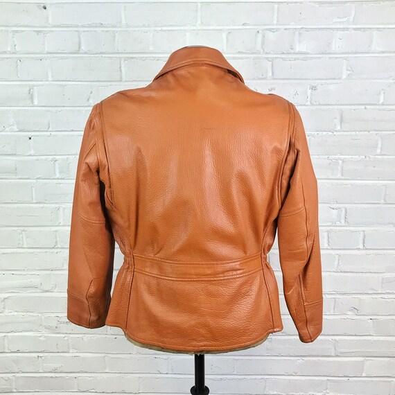 Size 42 - 44 Vintage 1950s Men’s Off Center Zip B… - image 4