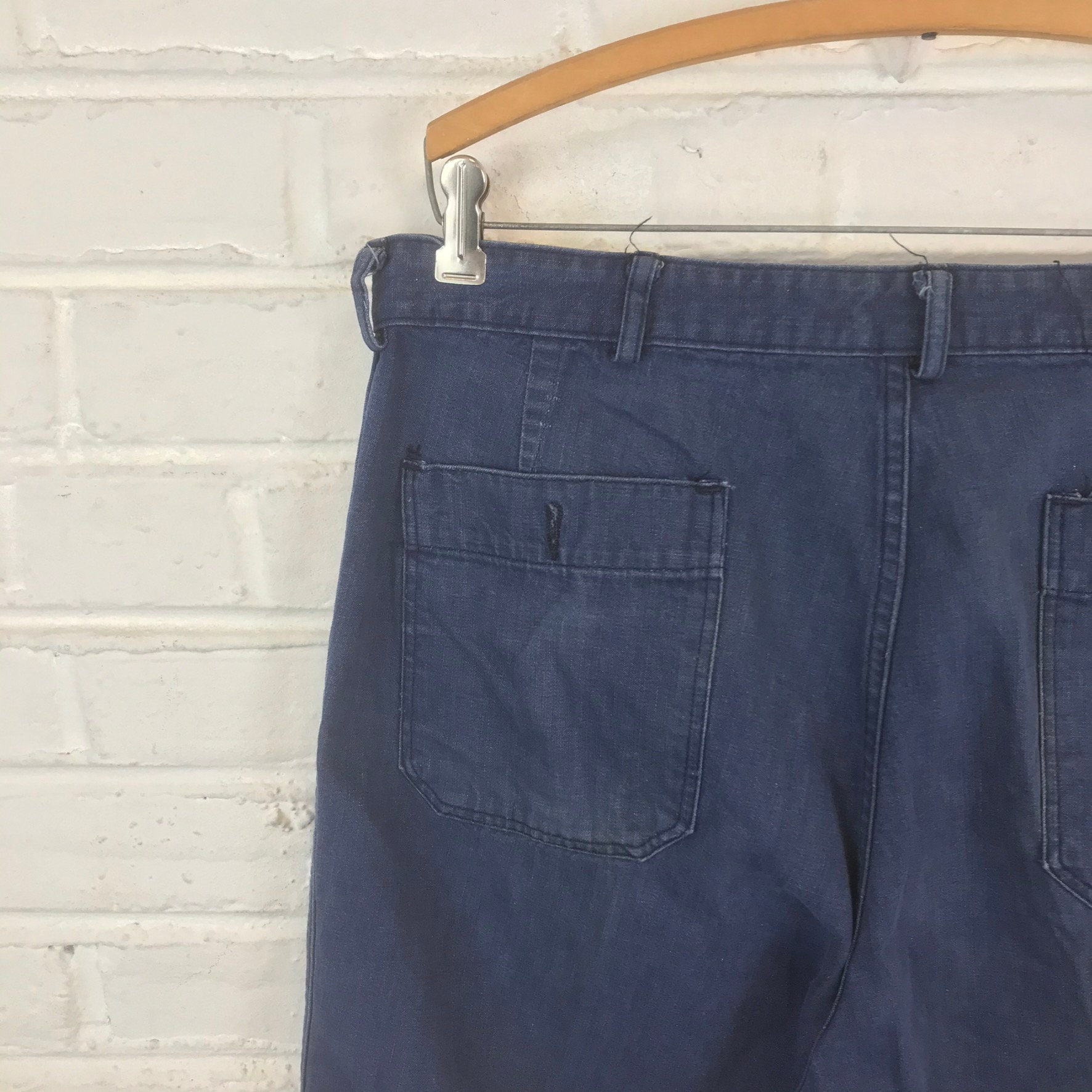 Size 34x27 Vintage 1960s 1970s Selvedge Denim Private Purchase | Etsy