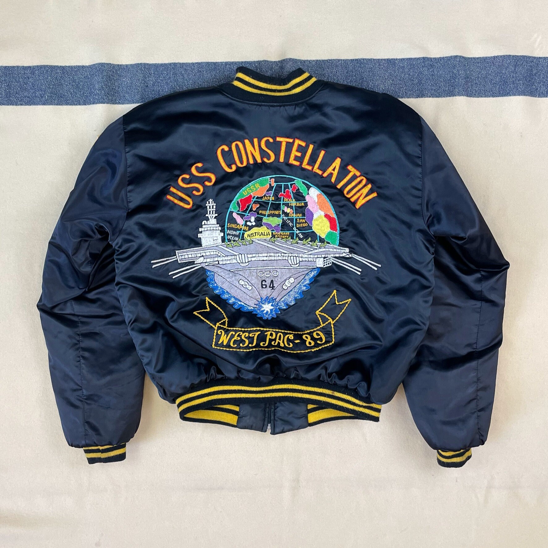 Navy Tour Jackets - Etsy