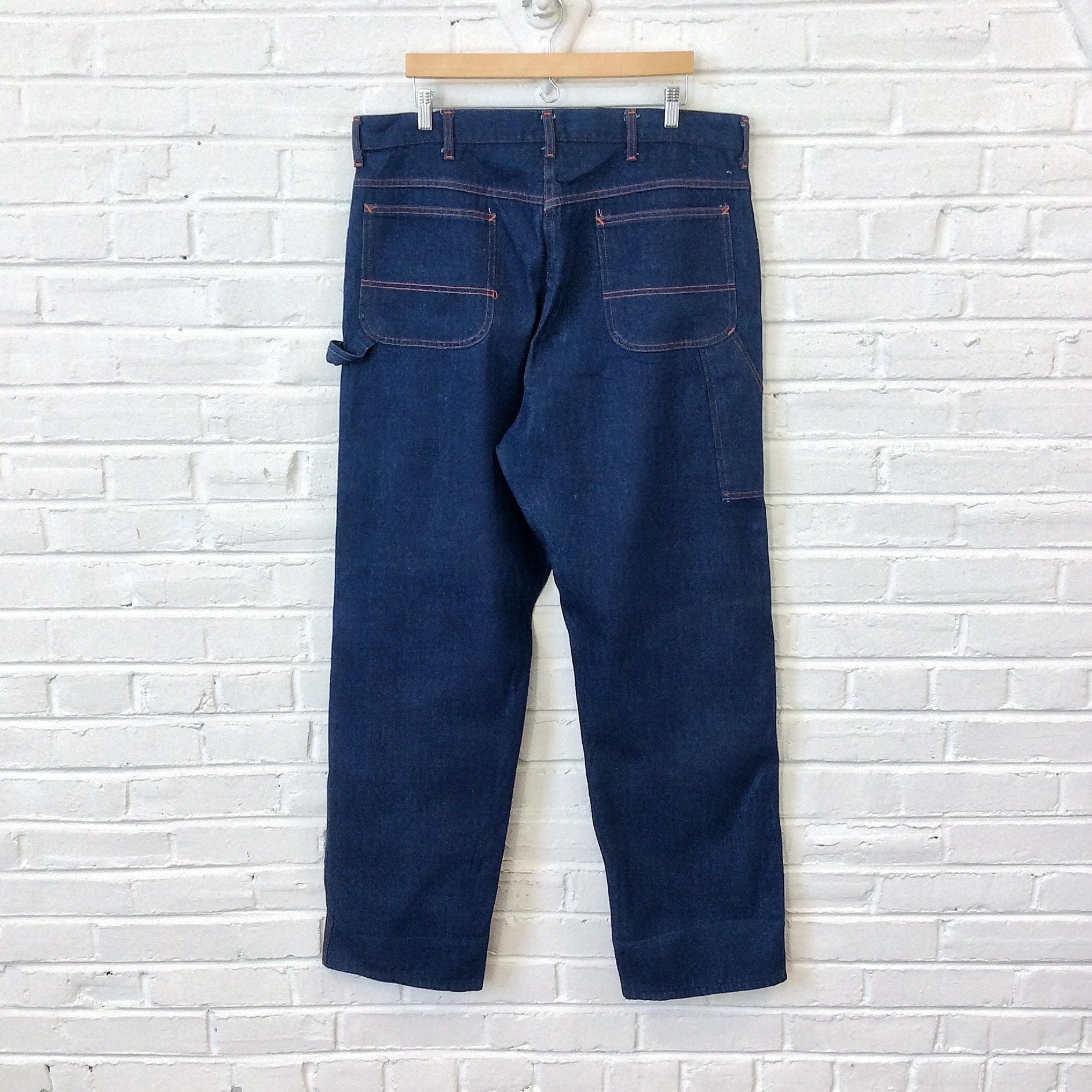 40x33 Vintage Mens 1970s 1980s Big Mac Denim Painter - Etsy