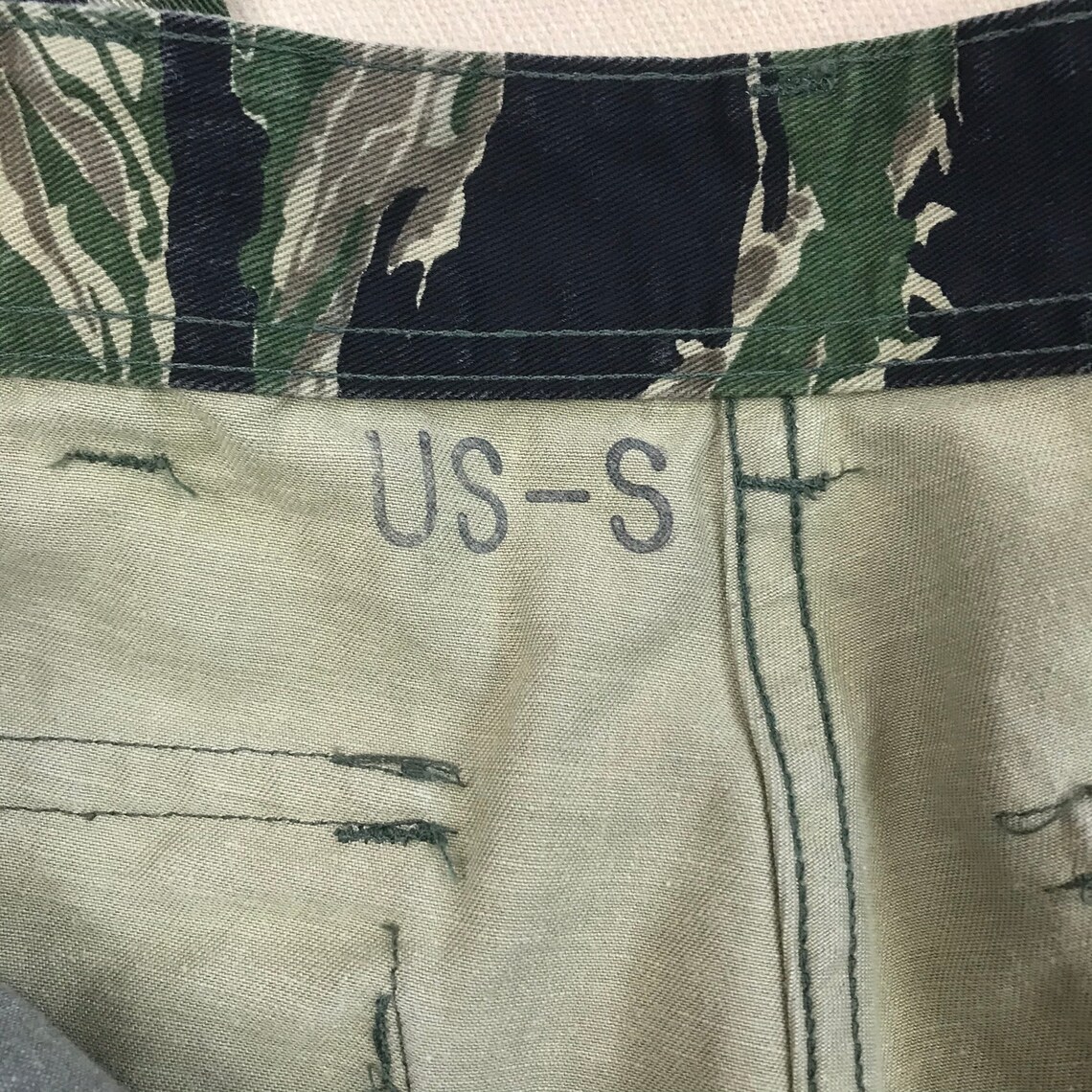 tiger stripe cargo pants