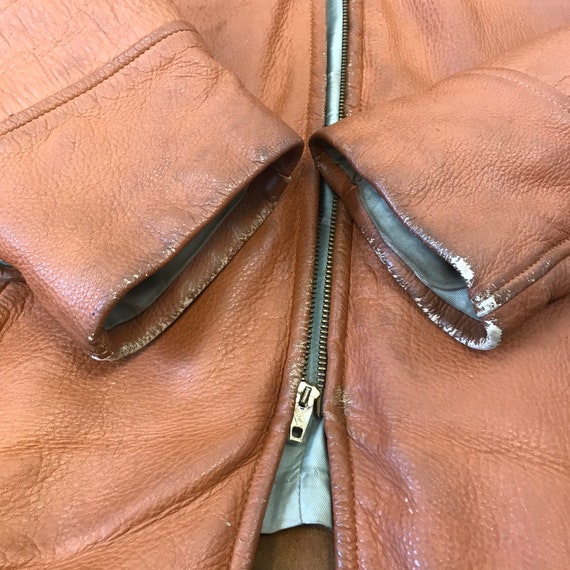 Size M Vintage 1950s 1960s Men’s Deerskin Leather… - image 6