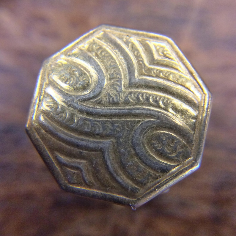 Vintage 1920s Kum-A-Part Art Deco Kuff Buttons Button Cuff Links by Baer /& Wilde