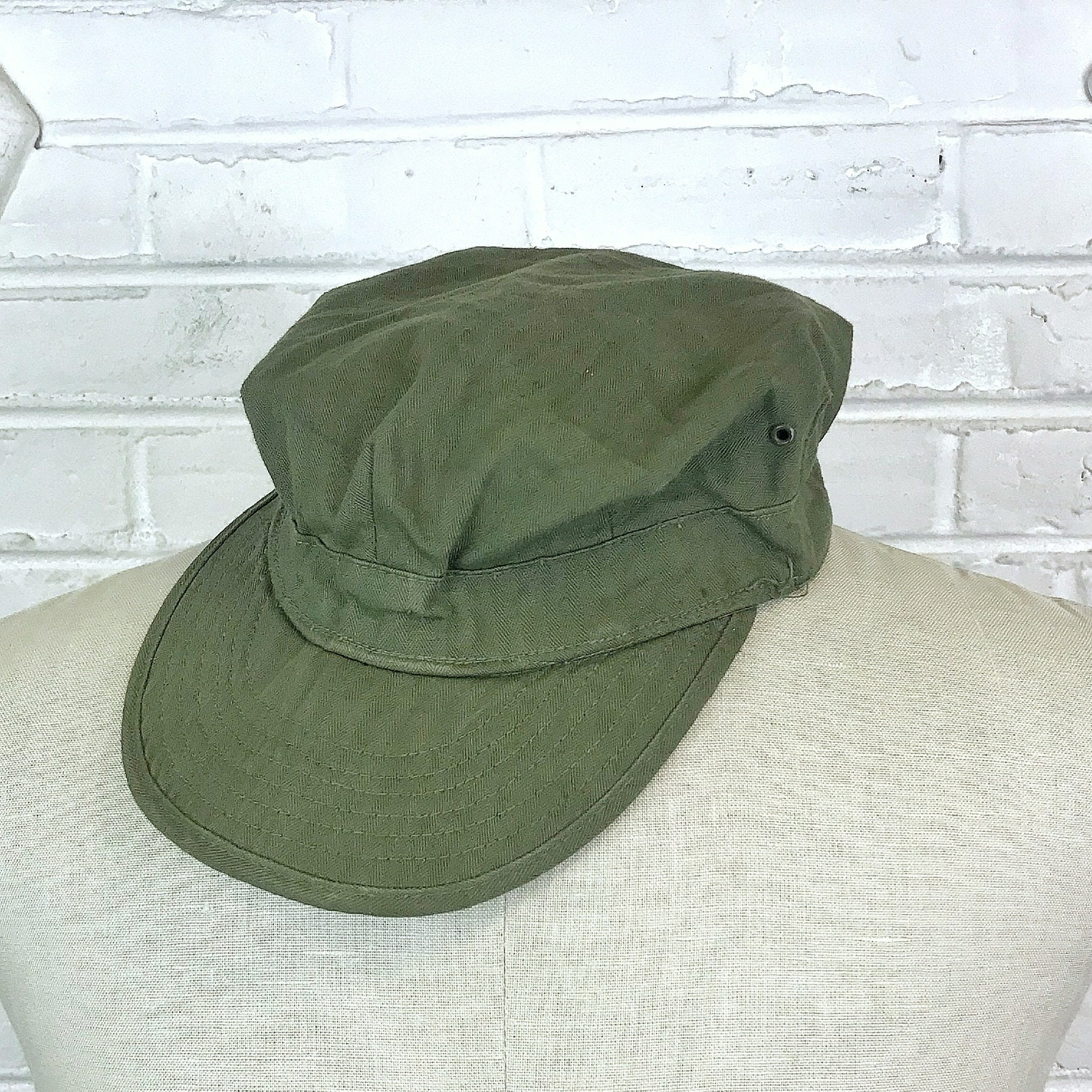 Size 7 Vintage 1950s Korean War US Army HBT Herringbone Size 7 Vintage 1950s Korean War US Army HBT Herringbone