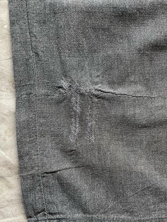 Size 42x31 Vintage Men's 1930s 1940s Salt and Pepper Covert Cloth