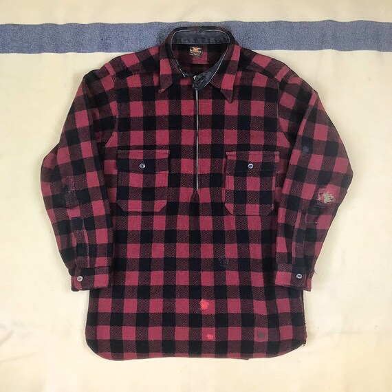 plaid pullover shirt