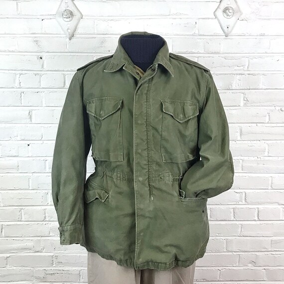 Size Medium Vintage 1950s US Army M-51 Field Jacke
