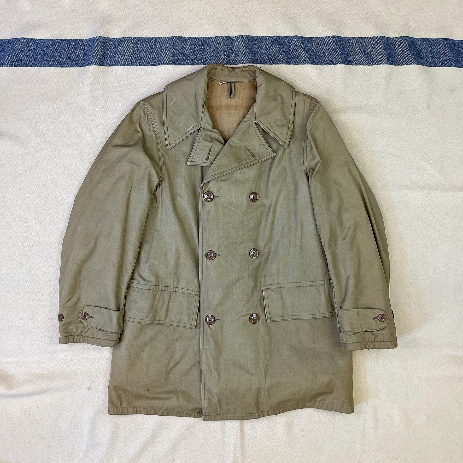 1940s WW2 MILITARY MEDICAL COTTON JACKET