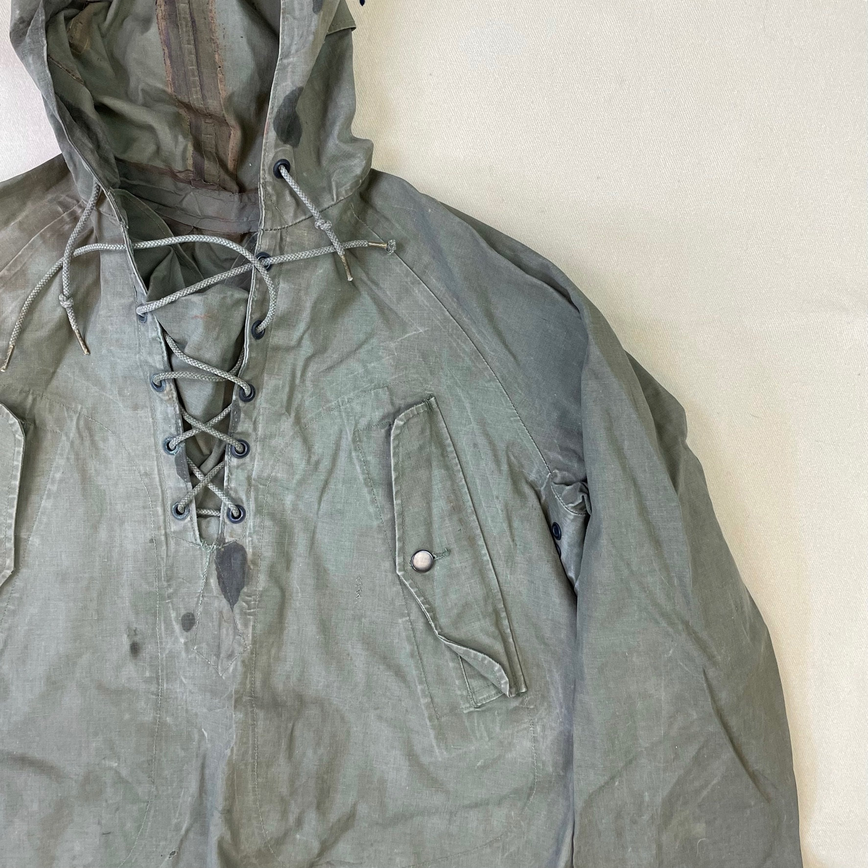 USARMY レインパーカー 50s60s ヴィンテージ CONMARアルミ USARMY レインパーカー 50s60s ヴィンテージ CONMARアルミ