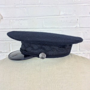 Size 6 3/4 Bernard Cap Co Wool Dress Service Cap image 5