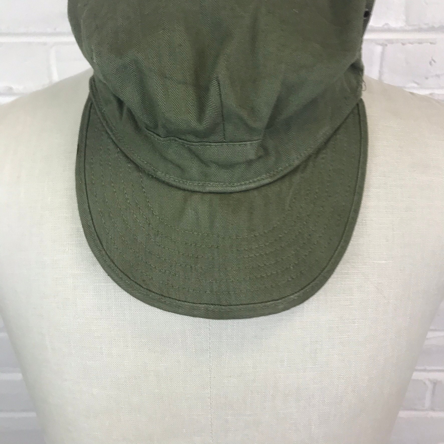 Size 7 Vintage 1950s Korean War US Army HBT Herringbone