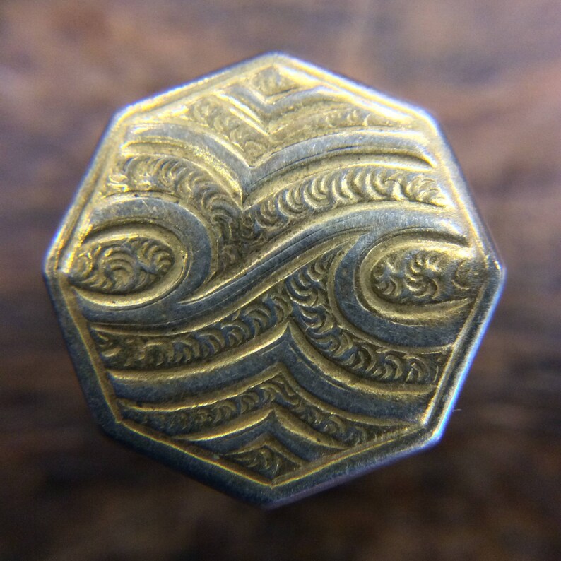 Vintage 1920s Kum-A-Part Art Deco Kuff Buttons Button Cuff Links by Baer /& Wilde