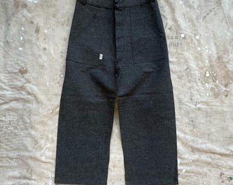 1940s 50s Salt Pepper Workwear Sanforized Gray Pants XL 40x28 - Etsy